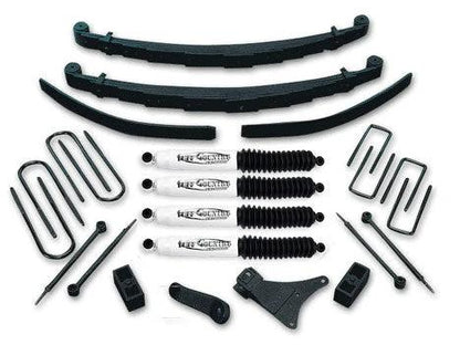 Tuff Country Tuff Country 24830KN 4" Standard Lift Kit with Rear Blocks & Add-A-Leafs with SX8000 Shocks - Vehicle Parts & Accessories Lift Kits