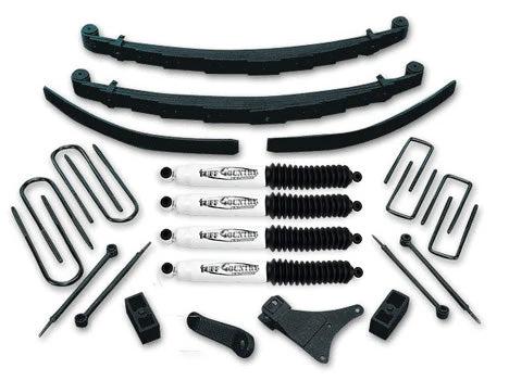 Tuff Country Tuff Country 24832KN 4" Standard Lift Kit with Rear Blocks & Add-A-Leafs with SX8000 Shocks - Vehicle Parts & Accessories Lift Kits