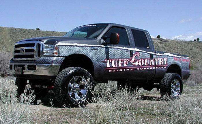 Tuff Country Tuff Country 24973KN 5" Standard Lift Kit with Coil Springs Rear Blocks & U-Bolts with SX8000 Shocks - Vehicle Parts & Accessories Lift Kits