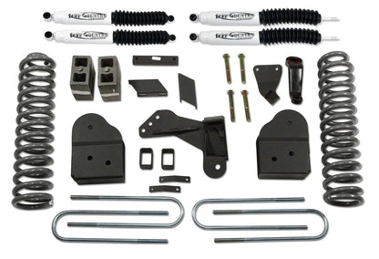 Tuff Country Tuff Country 24995KN 4" Lift Kit with Radius Arms Drop Brackets with Coil Springs Rear Blocks and U-Bolts with SX8000 Shocks - Vehicle Parts & Accessories Lift Kits