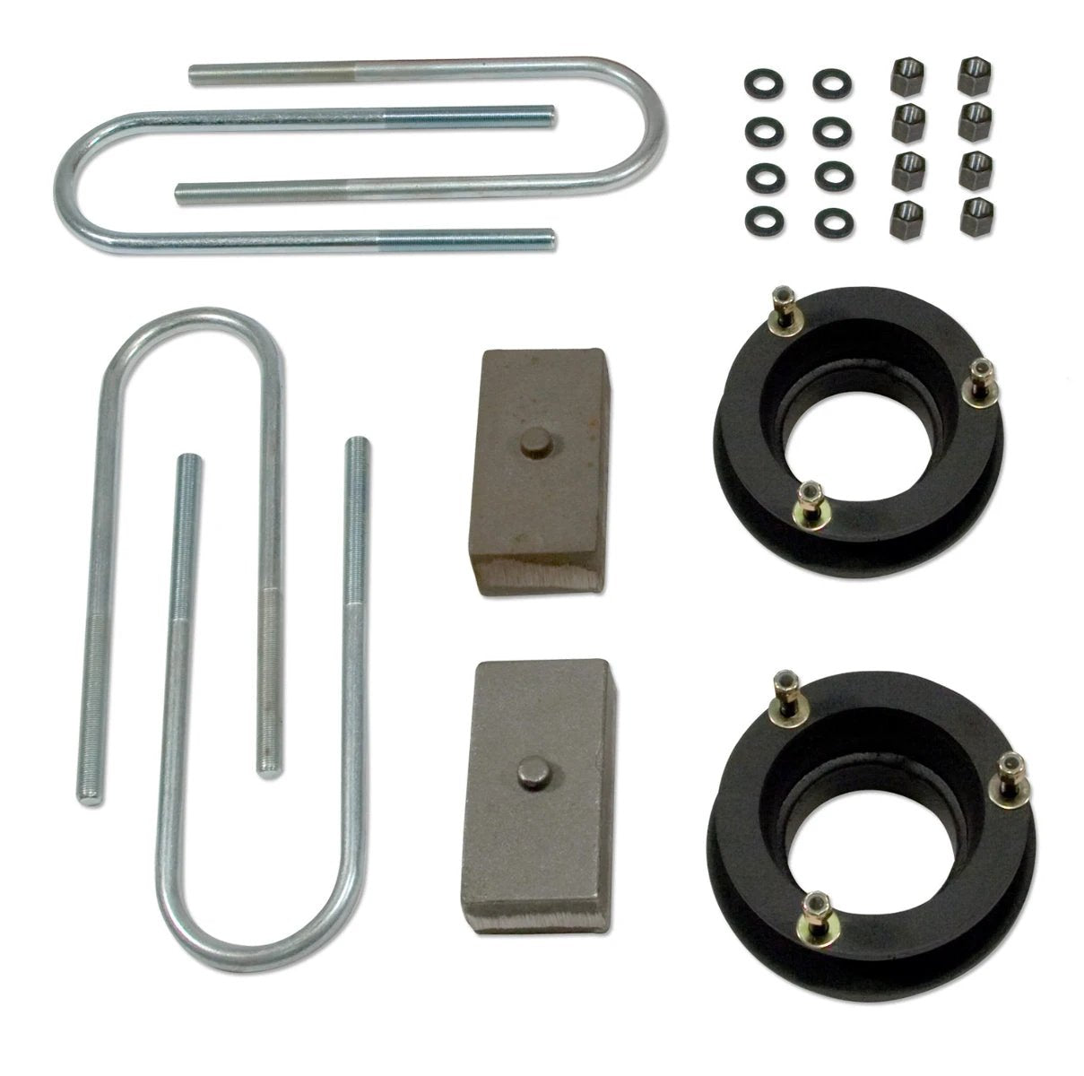 Tuff Country Tuff Country 32914 2" Standard Lift Kit with Coil Spring Spacers and Rear Blocks That Fits 4Ó Rear Axle Tube No Shocks - Vehicle Parts & Accessories Lift Kits