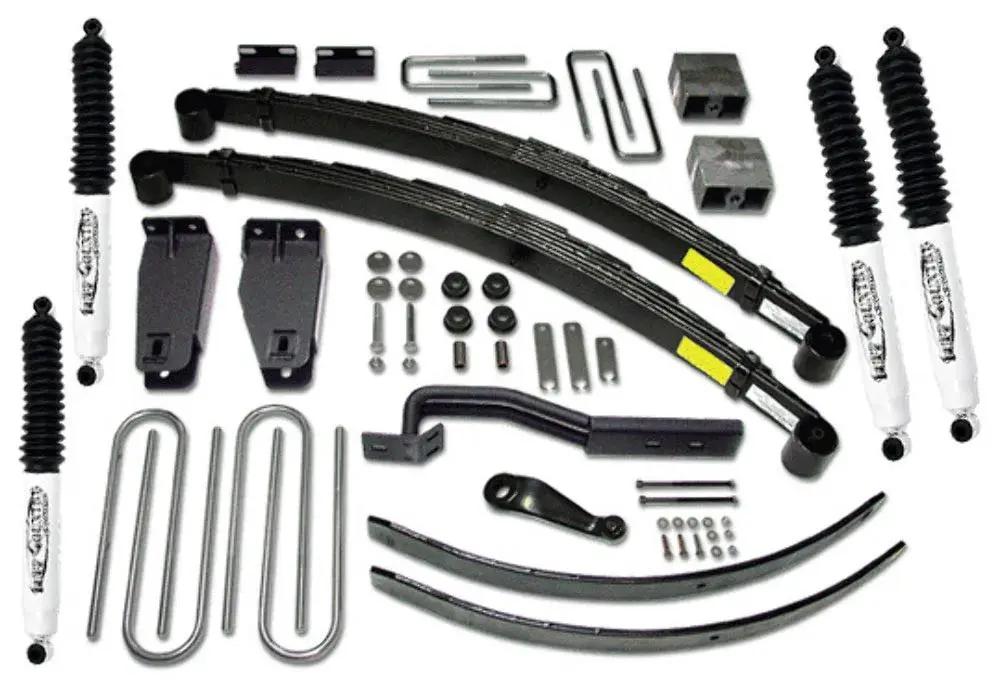 Tuff Country Tuff Country 26820KN 6" Standard Lift Kit with Rear Blocks & Add-A-Leafs with SX8000 Shocks - Vehicle Parts & Accessories Lift Kits