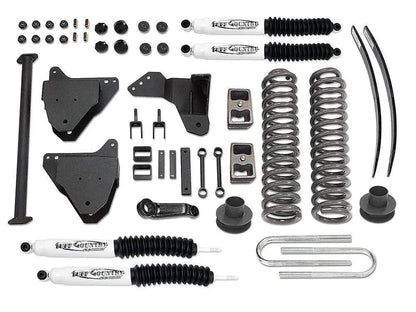 Tuff Country Tuff Country 26974 6" Lift Kit with Coil Springs Replacement Radius Arm Drop Brackets Rear Blocks and U-Bolts No Shocks - Vehicle Parts & Accessories Lift Kits