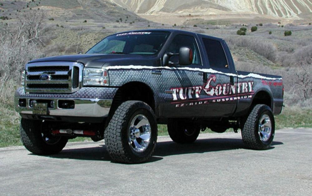 Tuff Country Tuff Country 26974KN 6" Lift Kit with Coil Springs Replacement Radius Arm Drop Brackets Rear Blocks and U-Bolts with SX8000 Shocks - Vehicle Parts & Accessories Lift Kits