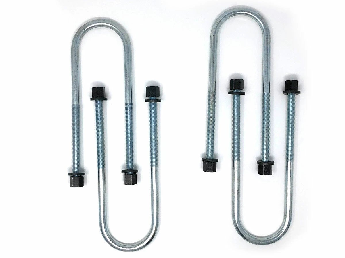 Tuff Country Tuff Country 27853 Rear Ubolt Kit for Use with Blocks - 2" To 4" - Vehicle Parts & Accessories More Products