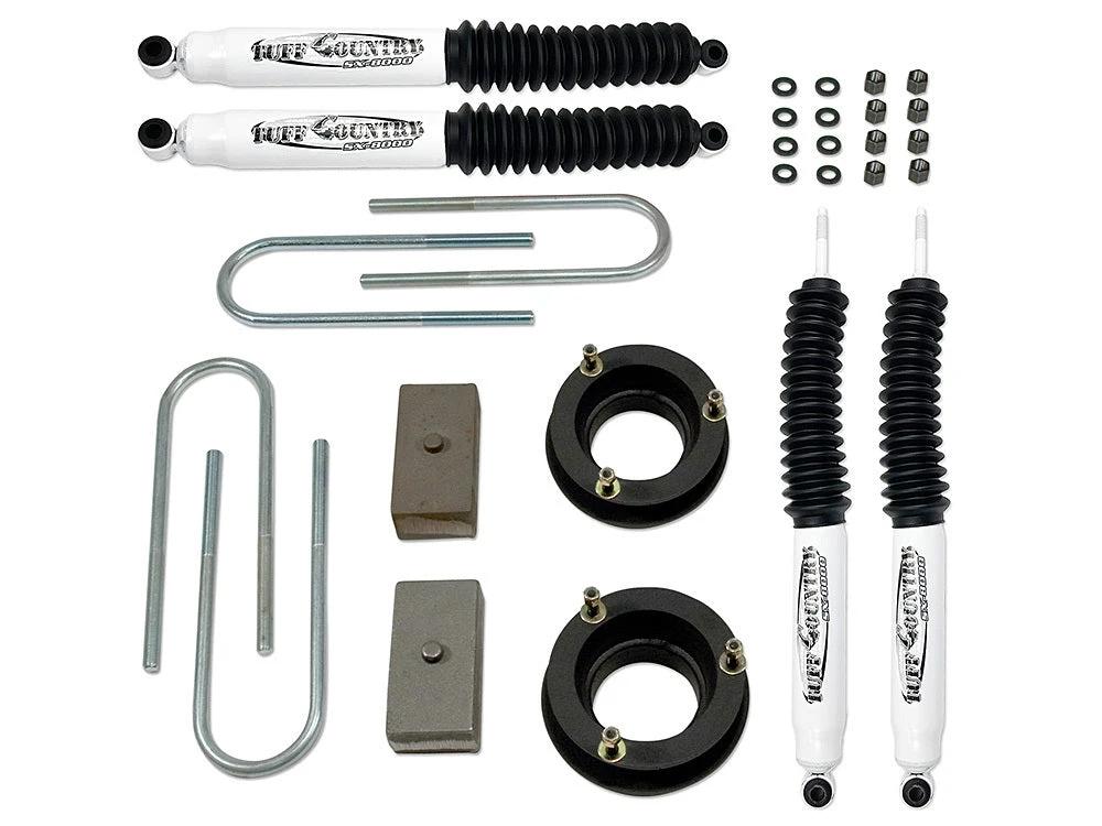Tuff Country Tuff Country 32913 2" Standard Lift Kit with Coil Spring Spacers and Rear Blocks That Fits 3.5Ó Rear Axle Tube No Shocks - Vehicle Parts & Accessories Lift Kits