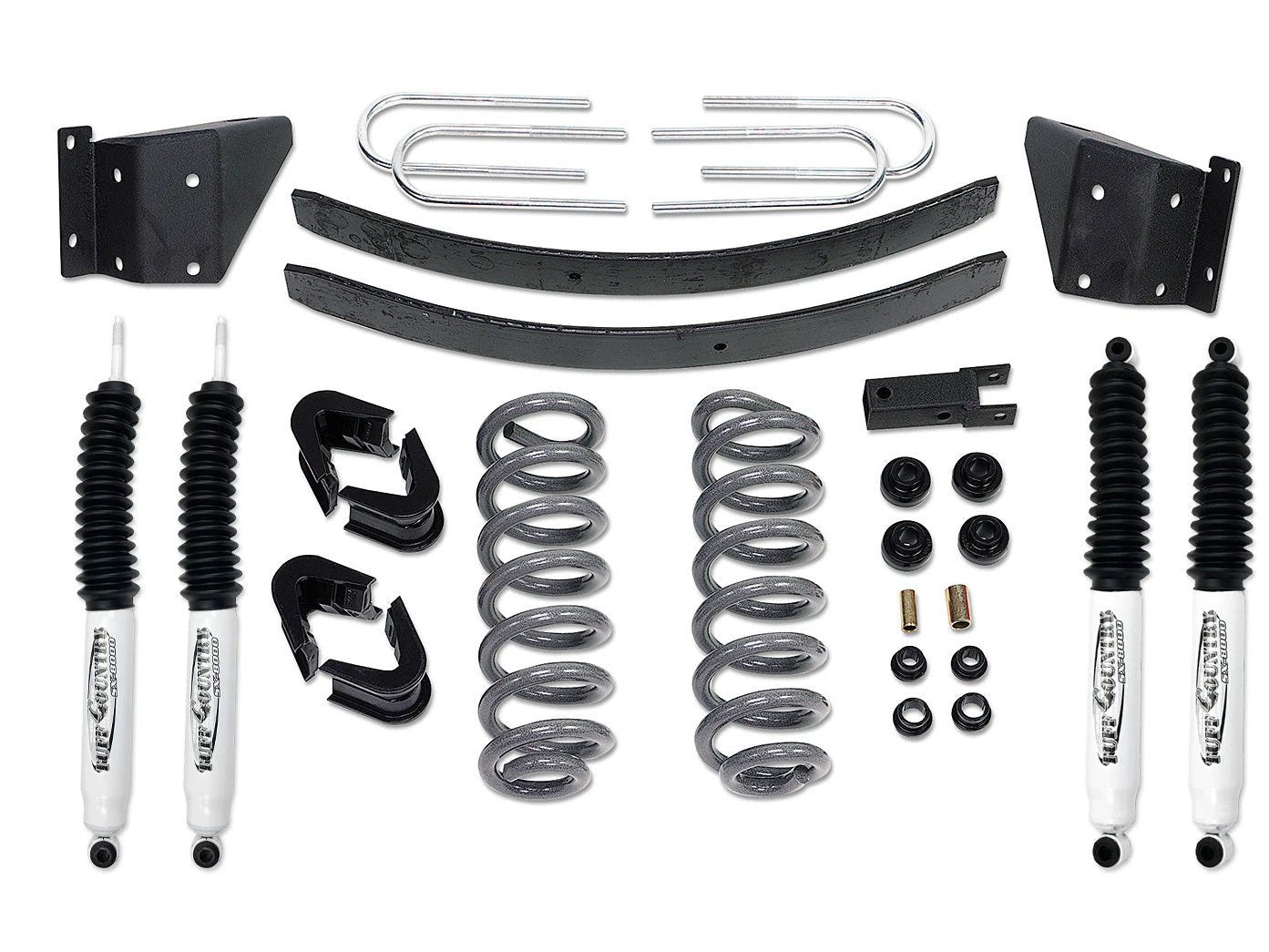 Tuff Country Tuff Country 24710KN 4" Performance Lift Kit with Rear Add-A-Leafs with SX8000 Shocks - Vehicle Parts & Accessories Lift Kits