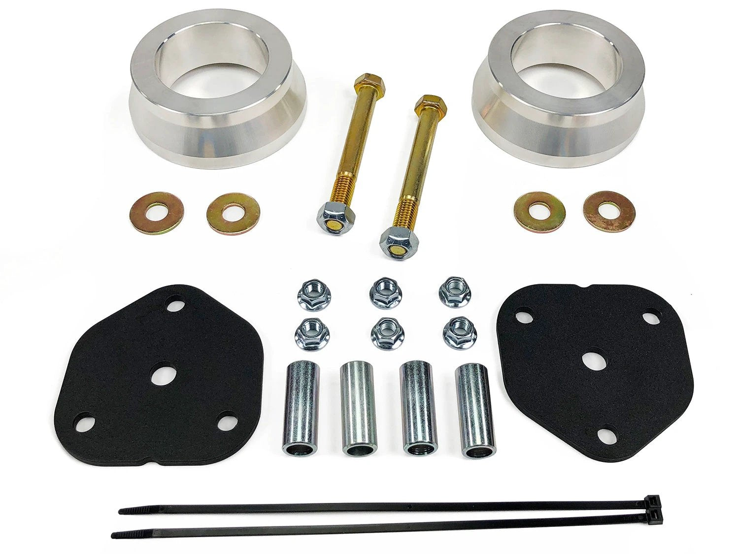 Tuff Country Tuff Country 32107 2" Leveling Kit (Billet Aluminum Spacers with Uni-Ballupper Control Arms) No Shocks - Vehicle Parts & Accessories Leveling Kits