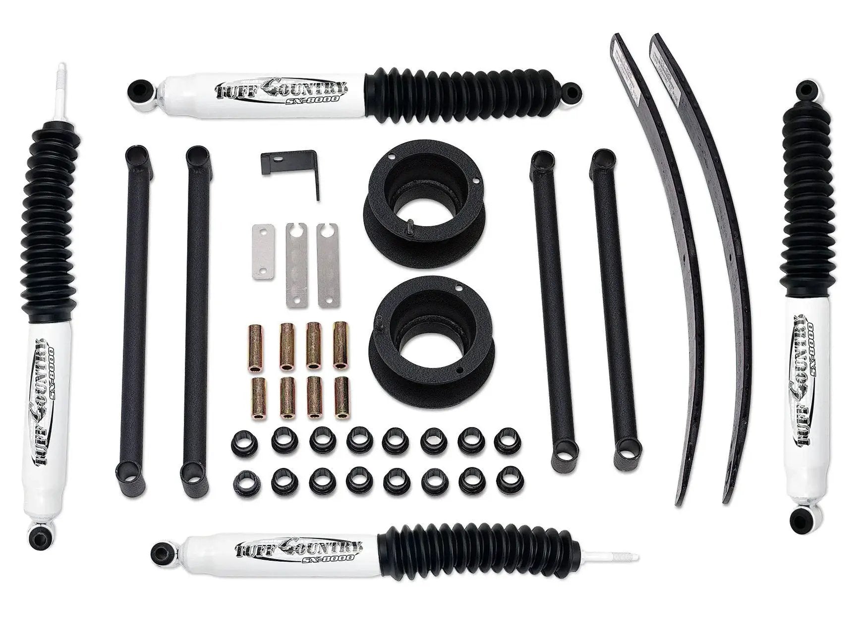 Tuff Country Tuff Country 33910KN 3" Standard Lift Kit with Coil Spring Spacers with SX8000 Shocks - Vehicle Parts & Accessories Lift Kits