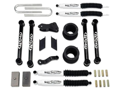 Tuff Country Tuff Country 34021KN 4.5" Standard Lift Kit with Coil Spring Spacers and Rear Blocks That Fit Both 3.5Ó & 4Ó Rear Axle Tube with SX8000 Shocks - Vehicle Parts & Accessories Lift Kits