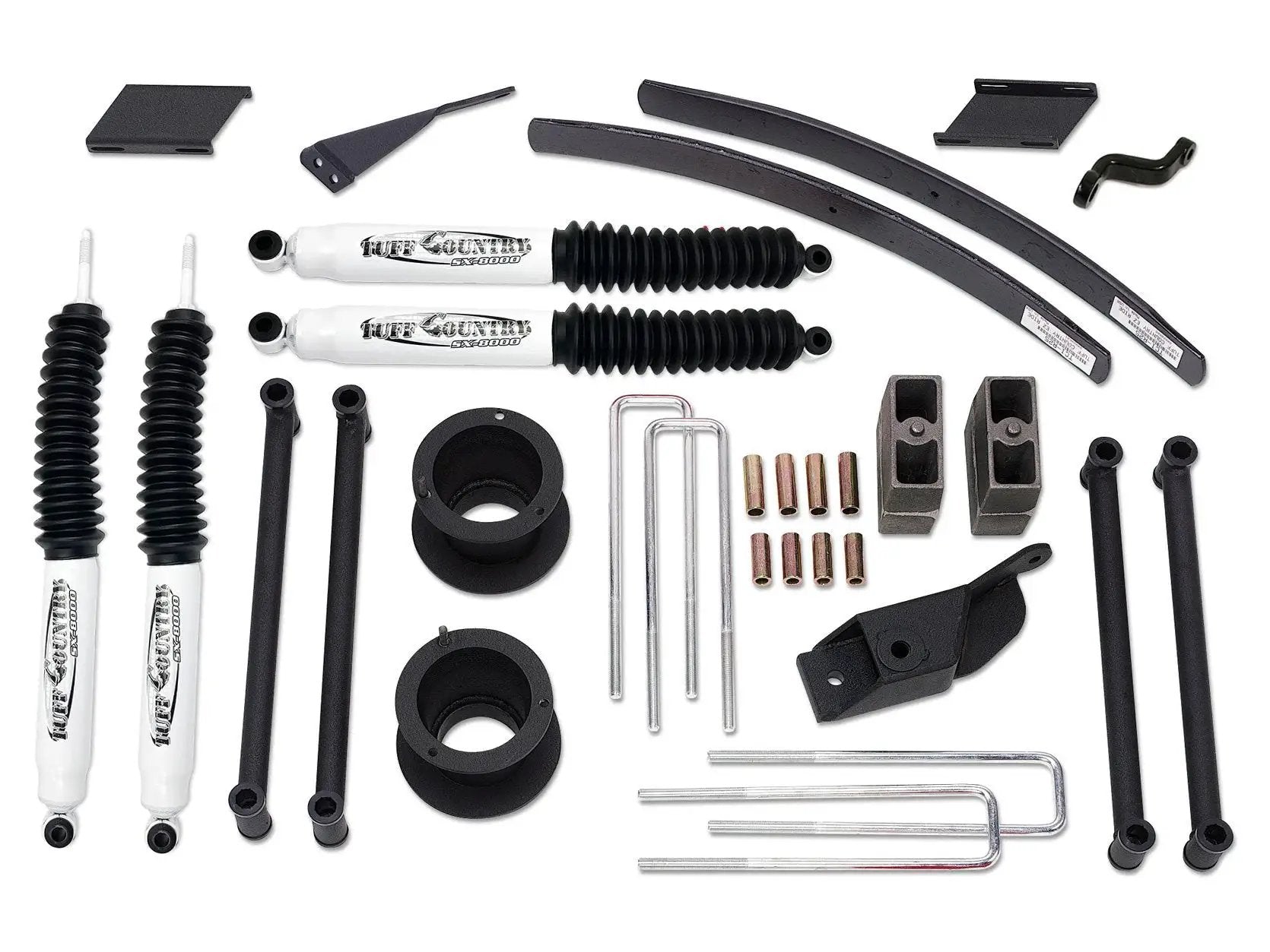 Tuff Country Tuff Country 35912KN 4.5" Standard Lift Kit with Coil Spring Spacers with SX8000 Shocks - Vehicle Parts & Accessories Lift Kits