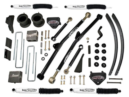 Tuff Country Tuff Country 35917KN 4.5" Long Arm Lift Kit with Coil Spring Spacers with SX8000 Shocks - Vehicle Parts & Accessories Lift Kits