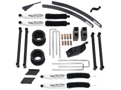 Tuff Country Tuff Country 35922KN 4.5" Standard Lift Kit with Coil Spring Spacers Rear Add-A-Leafs Blocks and U-Bolts with SX8000 Shocks - Vehicle Parts & Accessories Lift Kits