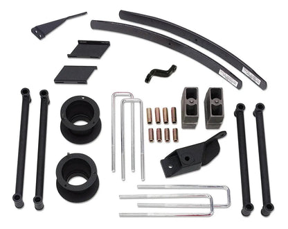 Tuff Country Tuff Country 35933KN 4.5" Standard Lift Kit with Coil Spring Spacers Rear Add-A-Leafs Blocks and U-Bolts with SX8000 Shocks - Vehicle Parts & Accessories Lift Kits