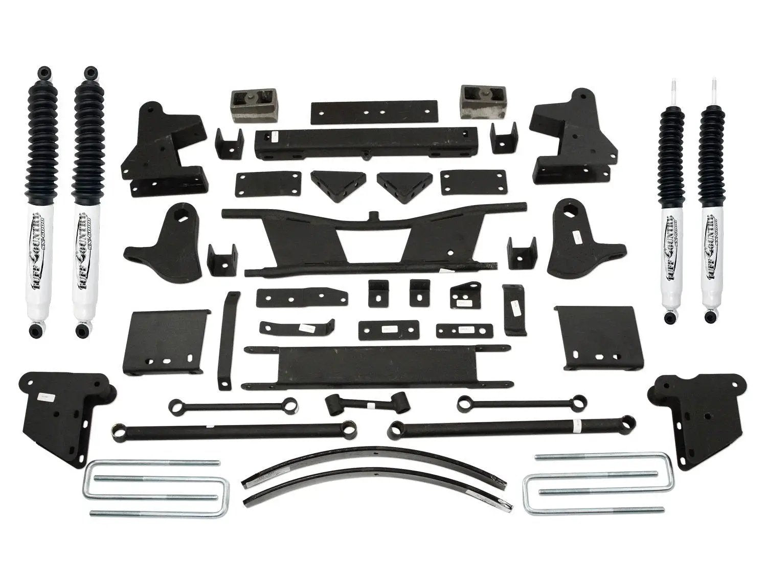 Tuff Country Tuff Country 35934KH 5.5" Lift Kit EZ-Ride with Axle Flip Kit with SX6000 Shocks - Vehicle Parts & Accessories Lift Kits