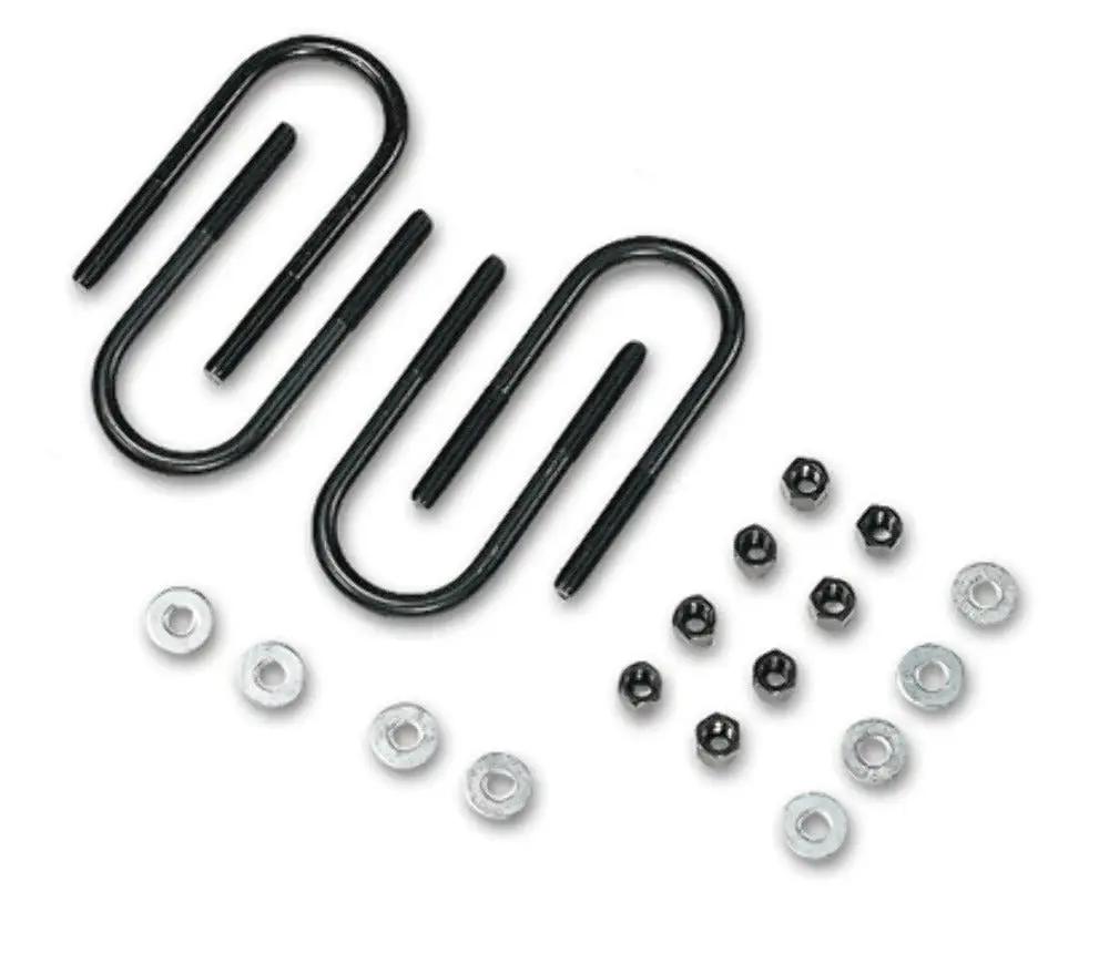 Tuff Country Tuff Country 36002 Rear Ubolt Kit for Use with Blocks - 3" - Vehicle Parts & Accessories Rear U-bolt Kits