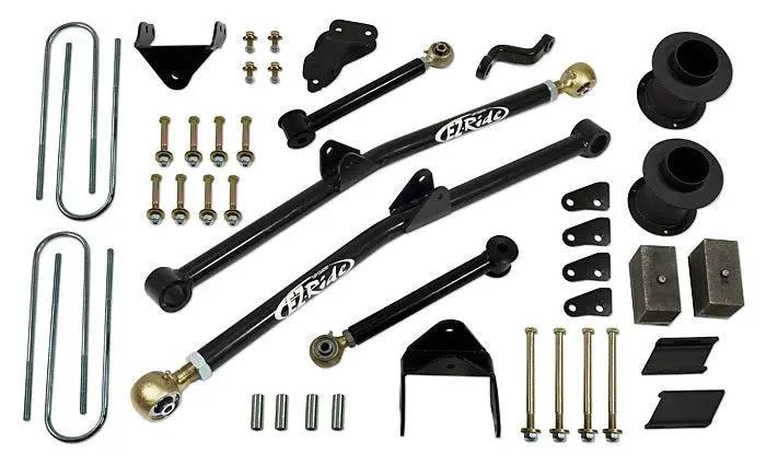 Tuff Country Tuff Country 36224K 6" Long Arm Lift Kit with Coil Spring Spacers and Rear Blocks That Fit Both 3.5Ó & 4Ó Rear Axle Tube No Shocks - Vehicle Parts & Accessories Lift Kits