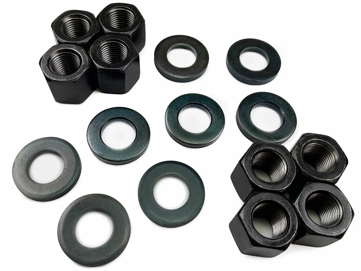Tuff Country Tuff Country 37702 Rear Ubolt Kit for Use with Blocks - 3" To 4" - Vehicle Parts & Accessories Rear U-bolt Kits