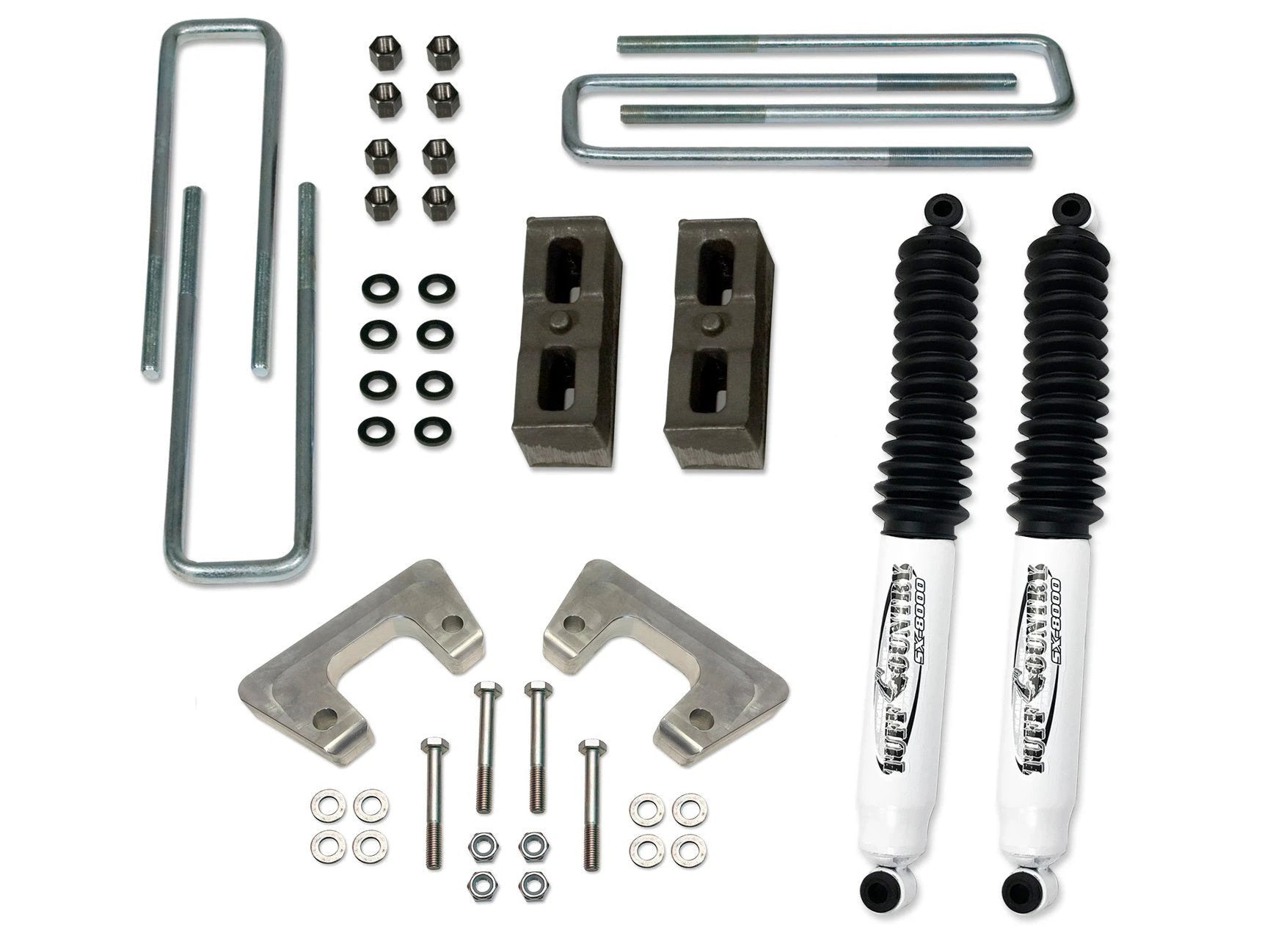 Tuff Country Tuff Country 12031 2" Ez-Install Lift Kit with Rear Lifted Blocks & U-Bolts No Shocks - Vehicle Parts & Accessories Lift Kits