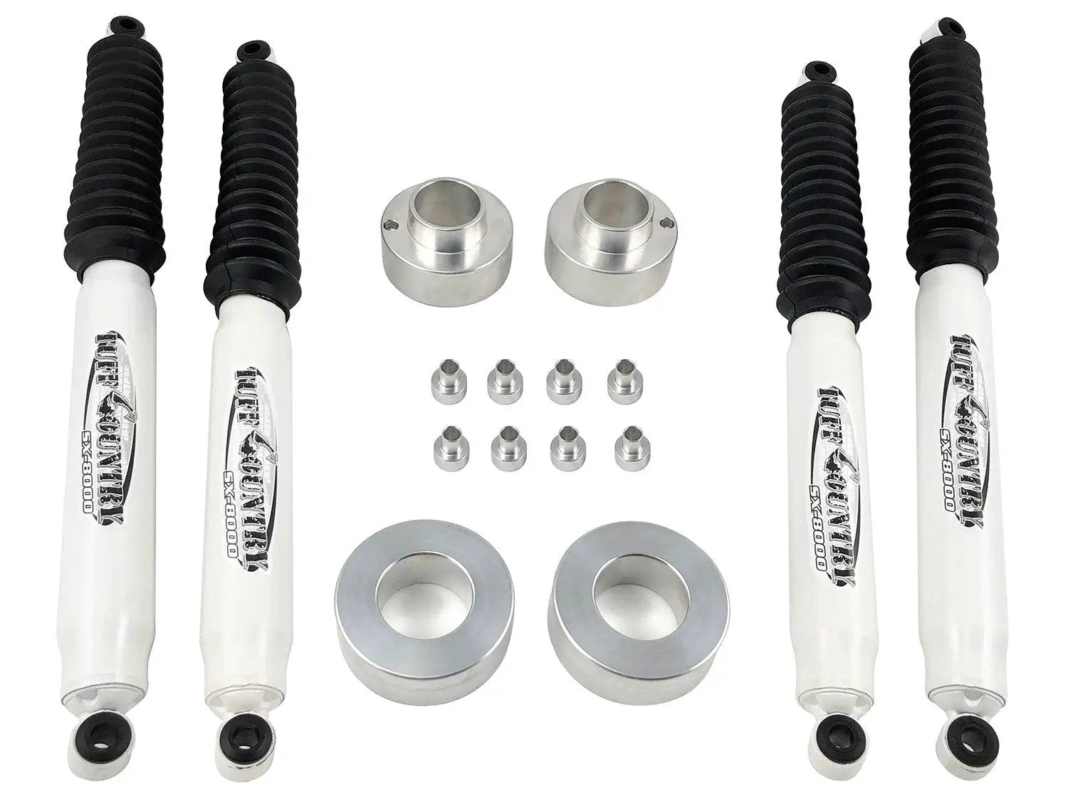 Tuff Country Tuff Country 42105KN 2" Lift Kit (Coil Spring Spacers) with SX8000 Shocks - Vehicle Parts & Accessories Lift Kits