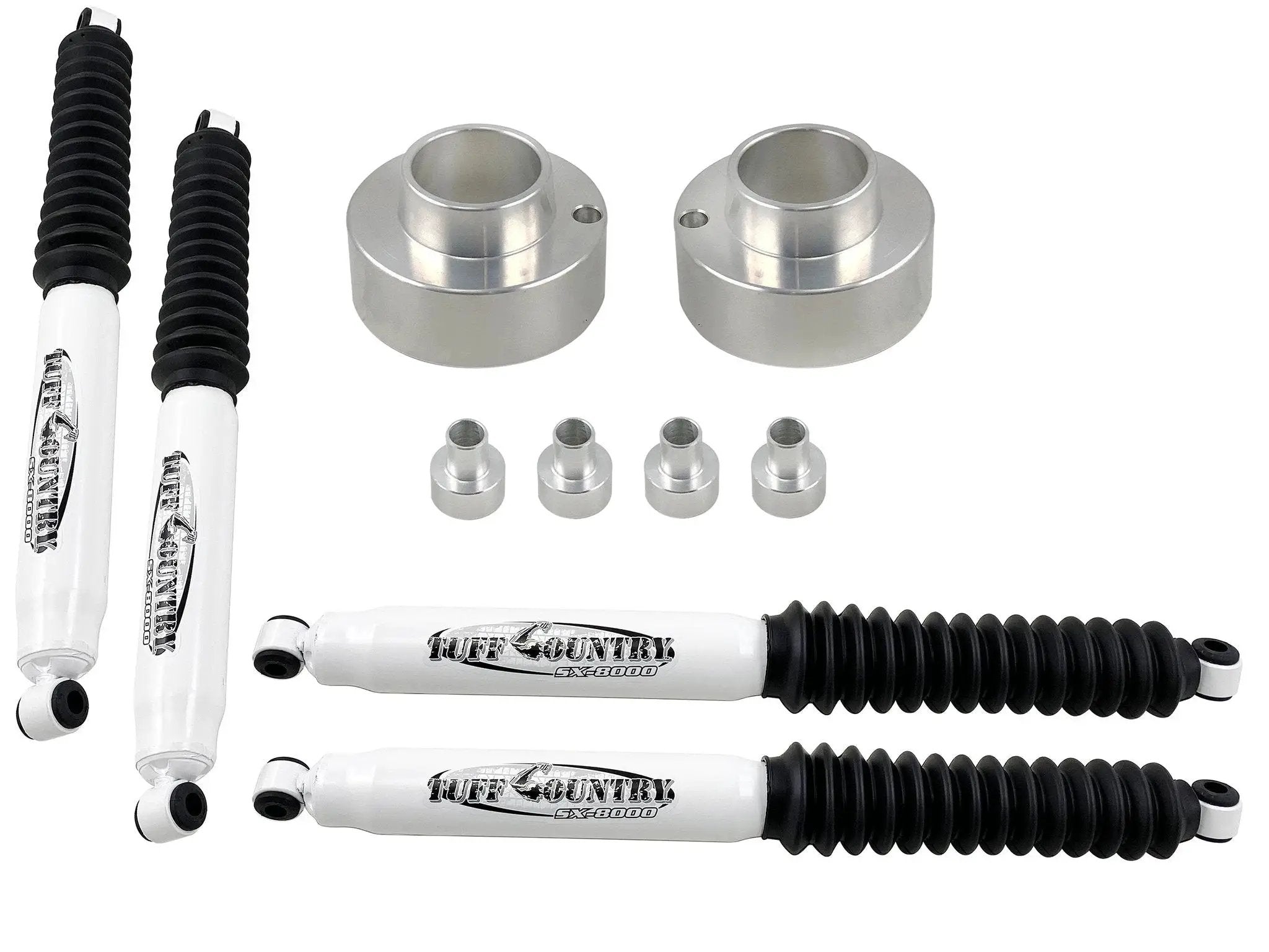 Tuff Country Tuff Country 42206kn 2" Front Leveling Kit with out Shock Extension Brackets with SX8000 Shocks - Vehicle Parts & Accessories Leveling Kits