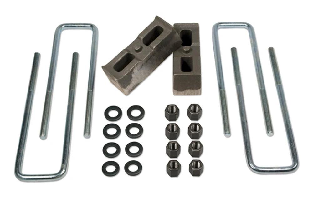 Tuff Country Tuff Country 97026 Block & Ubolt Kit - 2" (H) x 2 1/4" (W) x 6 1/2" (L) Non-Tapered - Vehicle Parts & Accessories More Products