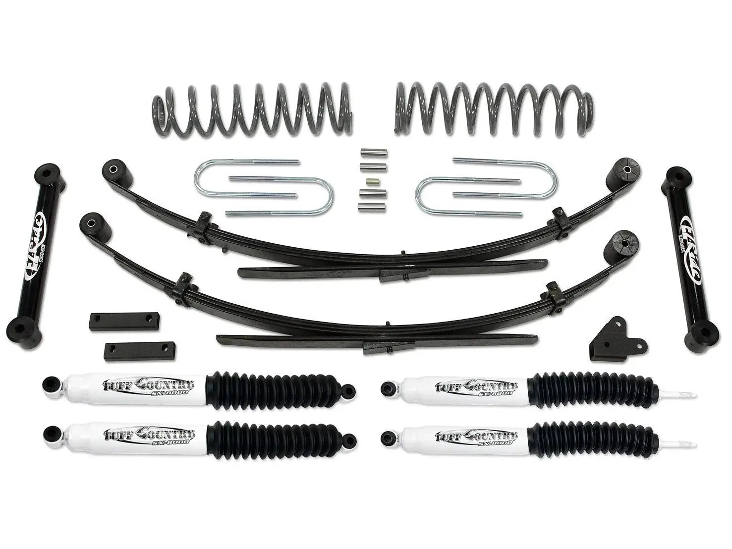 Tuff Country Tuff Country 43802KH 3.5" Lift Kit EZ-Ride with Rear Springs with SX6000 Shocks - Vehicle Parts & Accessories Lift Kits
