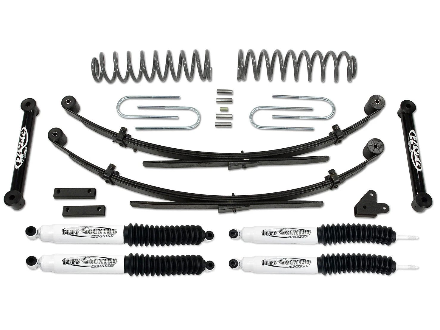 Tuff Country Tuff Country 43802KH 3.5" Lift Kit EZ-Ride with Rear Springs with SX6000 Shocks - Vehicle Parts & Accessories Lift Kits