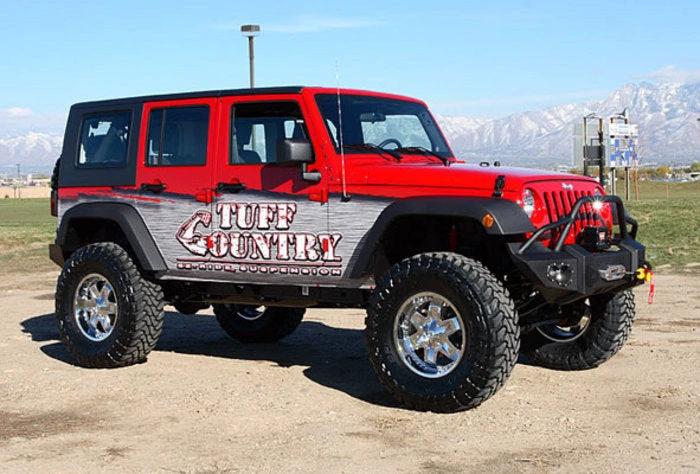 Tuff Country Tuff Country 44002KN 4" Lift Kit Ez-Flex Performance with SX8000 Shocks - Vehicle Parts & Accessories Lift Kits