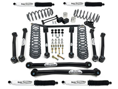 Tuff Country Tuff Country 44105KN JLU 4" Lift Kit Ez-Flex SX8000 Shocks - Vehicle Parts & Accessories Lift Kits
