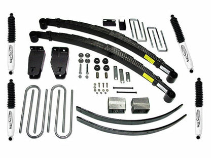 Tuff Country Tuff Country 24828KN 4" Standard Lift Kit with Rear Blocks & Add-A-Leafs with SX8000 Shocks - Vehicle Parts & Accessories Lift Kits