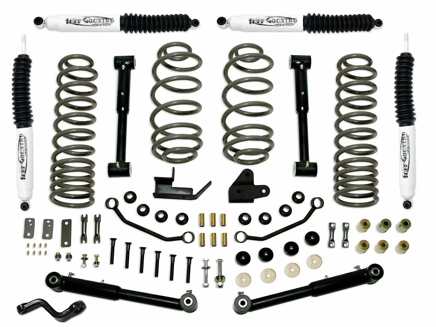 Tuff Country Tuff Country 44902KN 4" Lift Kit Ez-Flex with SX8000 Shocks - Vehicle Parts & Accessories Lift Kits