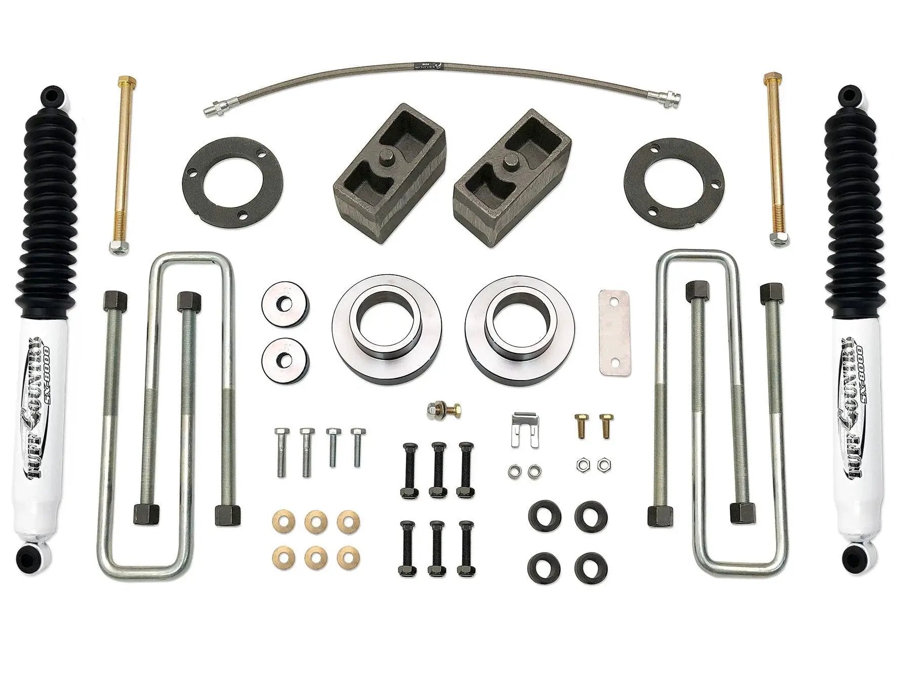 Tuff Country Tuff Country 52904 3" Standard Lift Kit with Rear Blocks and U-Bolts No Shocks - Vehicle Parts & Accessories Lift Kits