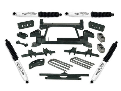 Tuff Country Tuff Country 14843 4" Lift Kit with Upper Control Arm Relocation Brackets & 1 Piece Sub-Frame No Shocks - Vehicle Parts & Accessories Lift Kits