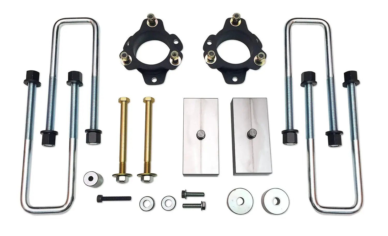 Tuff Country Tuff Country 53908 3" Lift Kit with Rear Blocks and U-Bolts (No Strut Disassembly) No Shocks - Vehicle Parts & Accessories Lift Kits