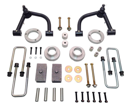 Tuff Country Tuff Country 54035KN 4" Lift Kit with Front Upper Control Arms with Rear Blocks and U-Bolts with SX8000 Shocks - Vehicle Parts & Accessories Lift Kits