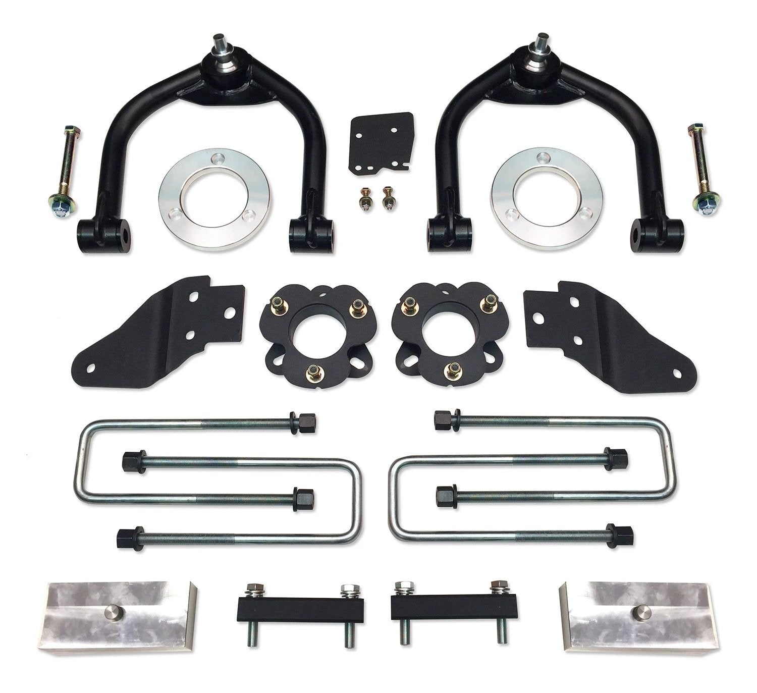 Tuff Country Tuff Country 54051 4" Lift Kit with Front Uni-Ball Upper Control Arms with Rear Blocks and U-Bolts No Shocks - Vehicle Parts & Accessories Lift Kits