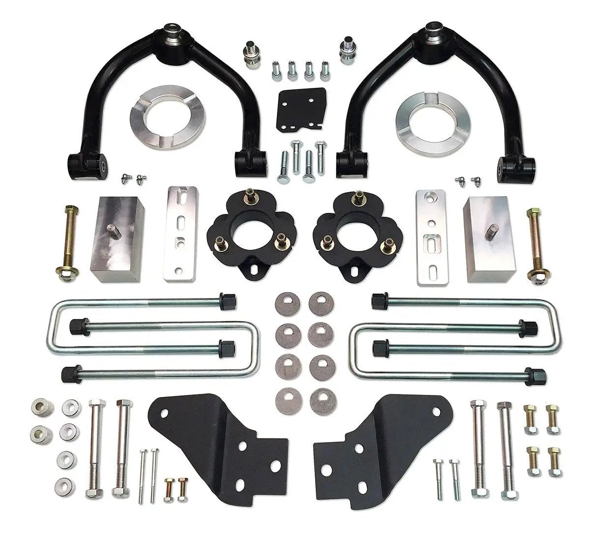 Tuff Country Tuff Country 54055 4" Lift Kit with Front Uni-Ball Upper Control Arms with Rear Blocks and U-Bolts No Shocks - Vehicle Parts & Accessories Lift Kits