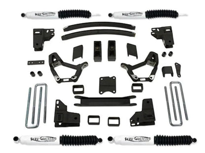 Tuff Country Tuff Country 54804KH 4" Standard Lift Kit with Rear Blocks and U-Bolts with SX6000 Shocks - Vehicle Parts & Accessories Lift Kits