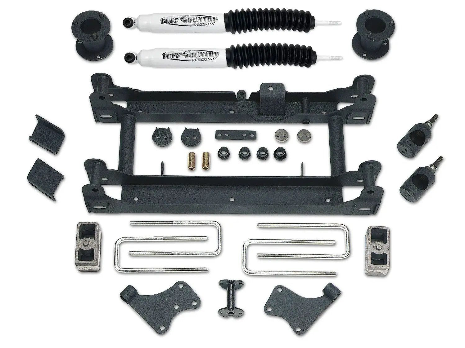 Tuff Country Tuff Country 55902 4.5" Lift Kit Non-Knuckle Design with Rear Blocks & U-Bolts No Shocks - Vehicle Parts & Accessories Lift Kits