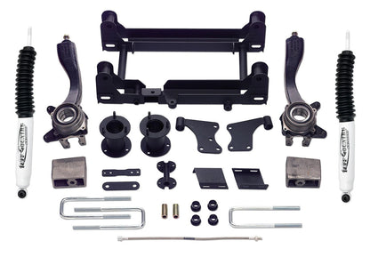 Tuff Country Tuff Country 55905KH 5" Lift Kit with Knuckles 1 Piece Sub-Frame Rear Blocks and U-Bolts with SX6000 Shocks - Vehicle Parts & Accessories Lift Kits