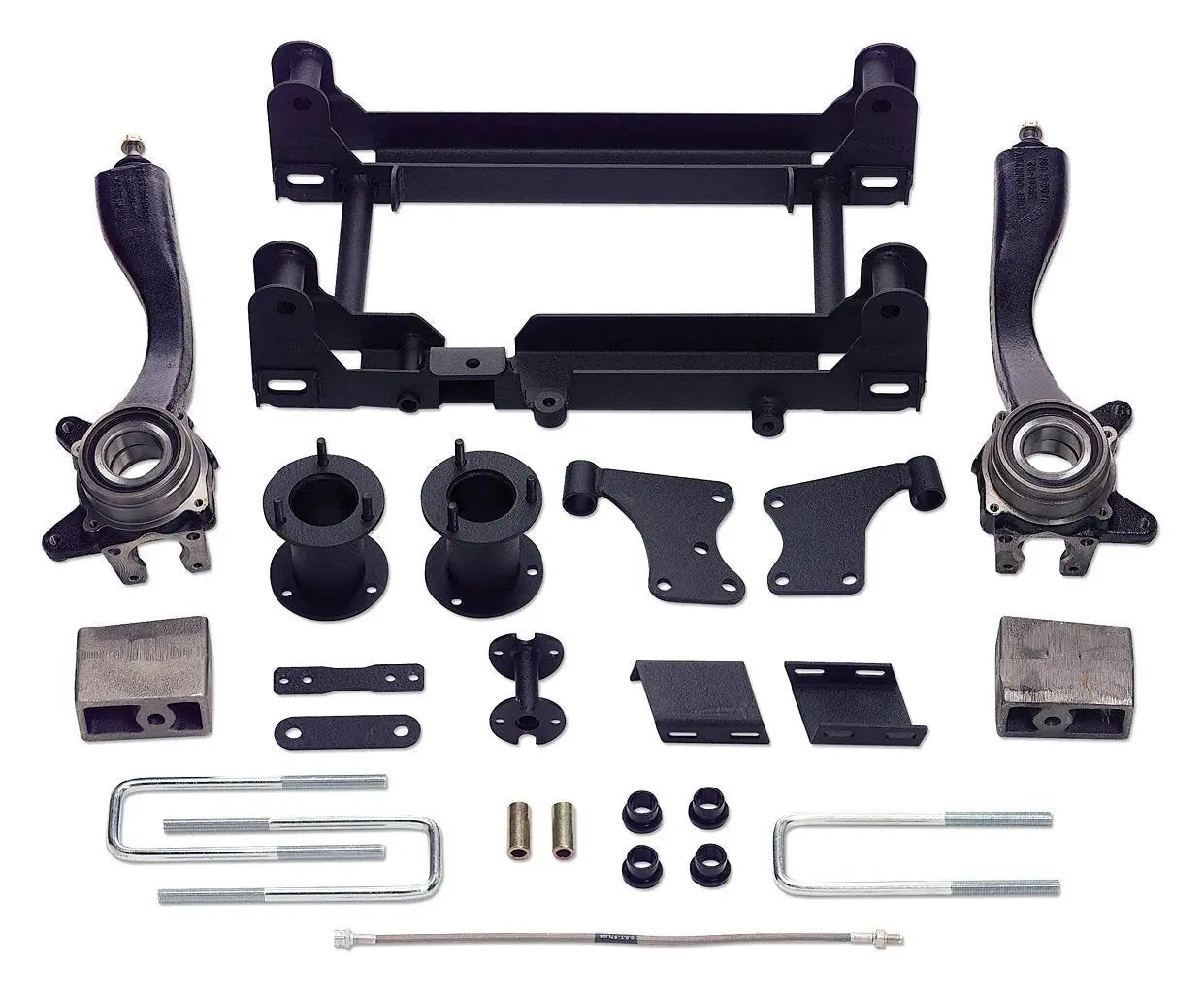 Tuff Country Tuff Country 55906 5" Lift Kit with Knuckles 1 Piece Sub-Frame Rear Blocks and U-Bolts No Shocks - Vehicle Parts & Accessories Lift Kits