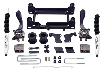 Tuff Country Tuff Country 55907KN 5" Lift Kit with Knuckles 1 Piece Sub-Frame Rear Blocks and U-Bolts with SX8000 Shocks - Vehicle Parts & Accessories Lift Kits