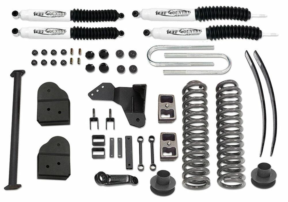 Tuff Country Tuff Country 26975KN 6" Lift Kit with Coil Springs Replacement Radius Arm Drop Brackets Rear Blocks and U-Bolts with SX8000 Shocks - Vehicle Parts & Accessories Lift Kits
