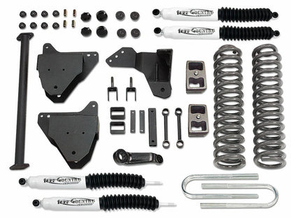 Tuff Country Tuff Country 24974KN 5" Lift Kit with Coil Springs Replacement Radius Arm Drop Brackets Rear Blocks and U-Bolts with SX8000 Shocks - Vehicle Parts & Accessories Lift Kits