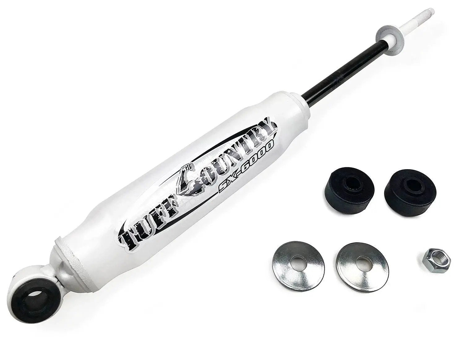 Tuff Country Tuff Country 62182 - SX6000 Hydraulic Shock (Single) - Stem To Loop - 13 1/4" X 20 1/4" - Vehicle Parts & Accessories Shocks - SX6000
