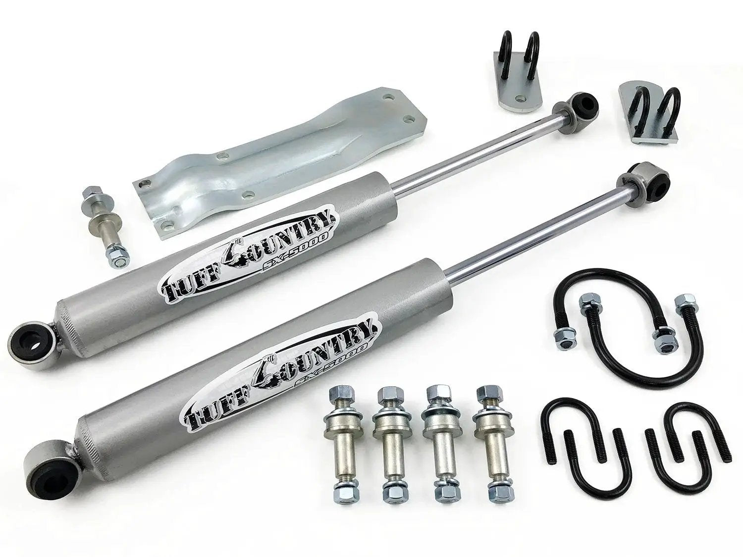 Tuff Country Tuff Country 66170 Dual (In-Line Style) Steering Stabilizer - Vehicle Parts & Accessories Steering Stabilizers