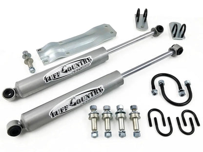 Tuff Country Tuff Country 66170 Dual (In-Line Style) Steering Stabilizer - Vehicle Parts & Accessories Steering Stabilizers