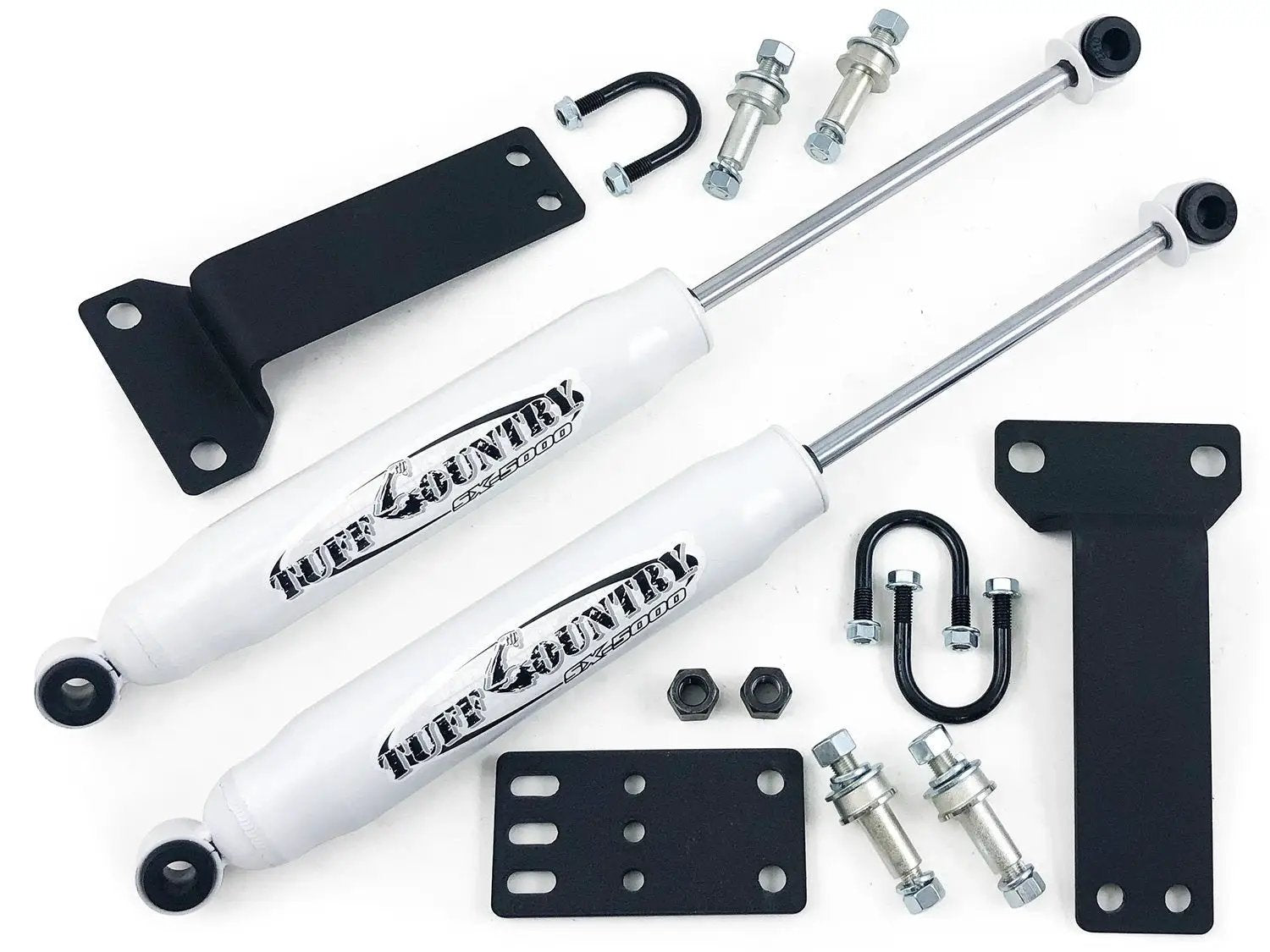 Tuff Country Tuff Country 66290 Dual (In-Line Style) Steering Stabilizer - Vehicle Parts & Accessories Steering Stabilizers