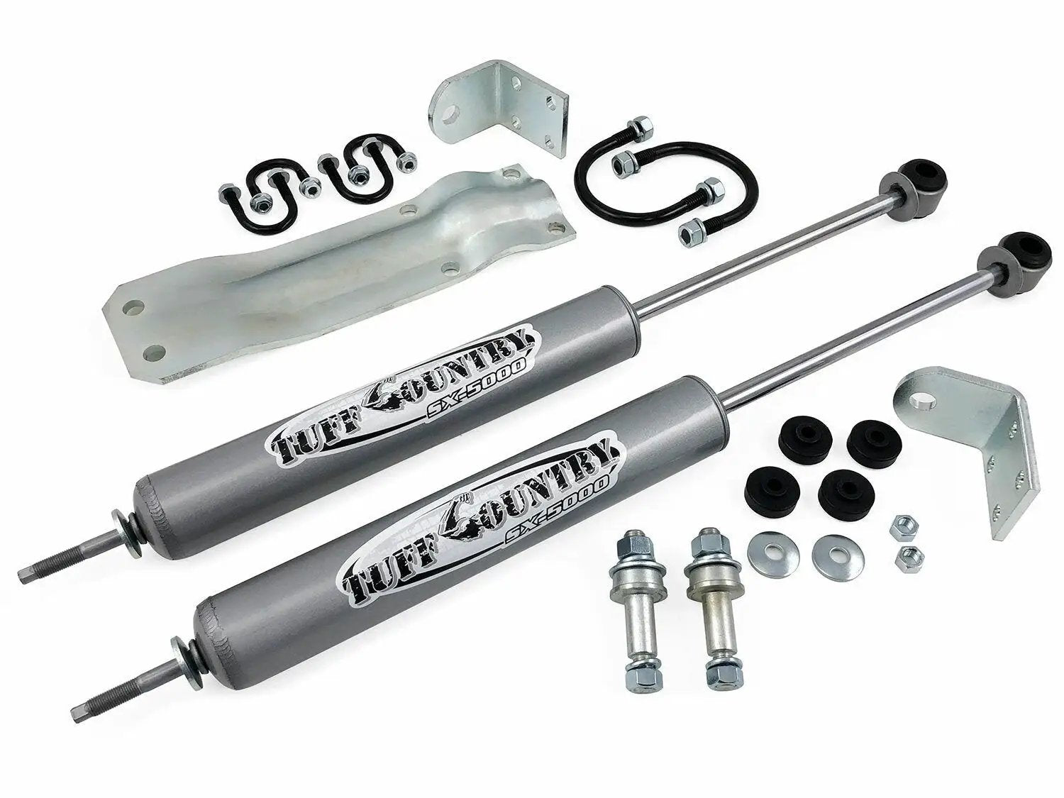 Tuff Country Tuff Country 66391 Dual (In-Line Style) Steering Stabilizer - Vehicle Parts & Accessories Steering Stabilizers